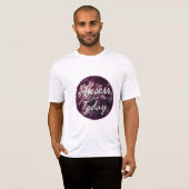 T-shirt vibes positives affirmations sur l'acceptation de (Devant entier)