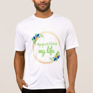 T-shirt vibes positives citations pour la vie et le travai