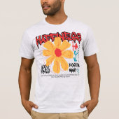 T-shirt Vibes positives seulement (Devant)