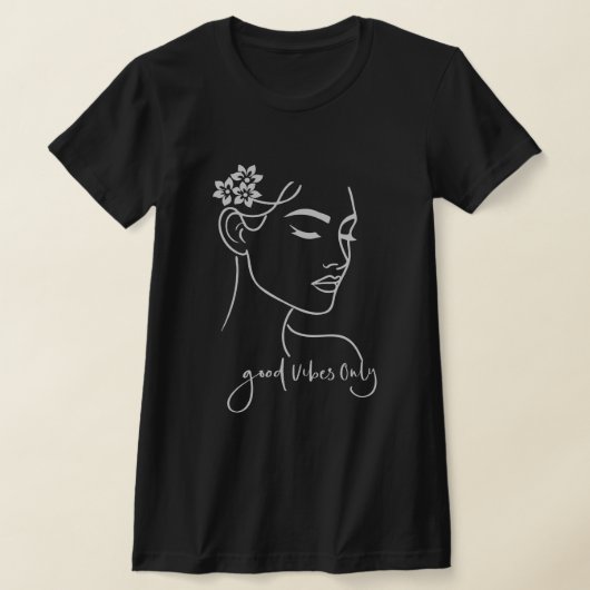 T-shirt Vibes Positives Seulement (Poser)