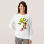 T-shirt Vibes positives "Smile Tree" (Devant entier)