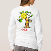 T-shirt Vibes positives "Smile Tree" (Dos)