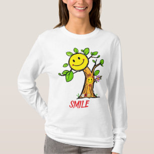T-shirt Vibes positives "Smile Tree"