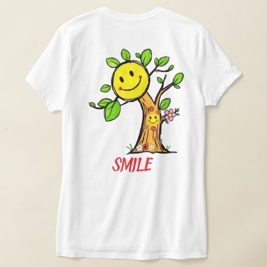 T-shirt Vibes positives "Smile Tree" (Couchage Retour)