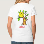 T-shirt Vibes positives "Smile Tree" (Dos)