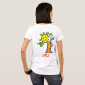 T-shirt Vibes positives "Smile Tree" (Dos entier)