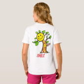 T-shirt Vibes positives "Smile Tree" (Dos entier)