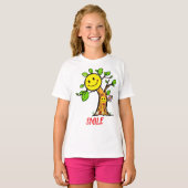 T-shirt Vibes positives "Smile Tree" (Devant entier)
