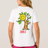 T-shirt Vibes positives "Smile Tree" (Dos)