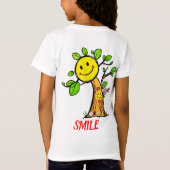 T-Shirt Vibes positives "Smile Tree" (Dos)