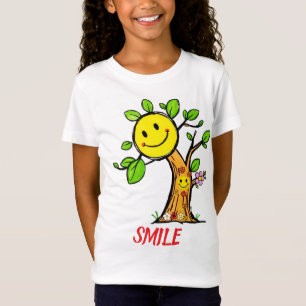 T-Shirt Vibes positives "Smile Tree"