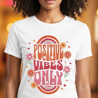 T-shirt Vibes positives uniquement