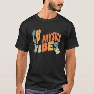 T-shirt Vibes Rétro Cp Physique Enseignant Femmes Enfants