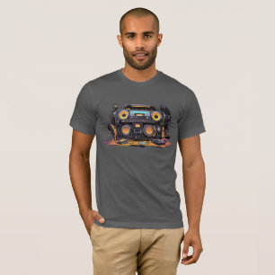 T-shirt Vibes Rétro : Rêves de Boombox