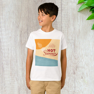 T-shirt Vibes Rétro Vintage Été Chaud