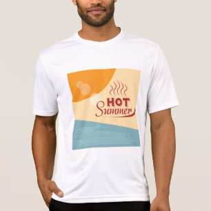 T-shirt Vibes Rétro Vintage Été Chaud