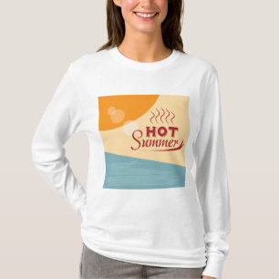 T-shirt Vibes Rétro Vintage Été Chaud