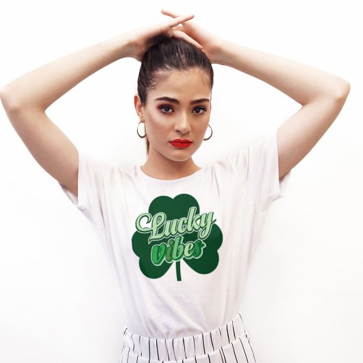 T-shirt Vibes Shamrocks chanceuses