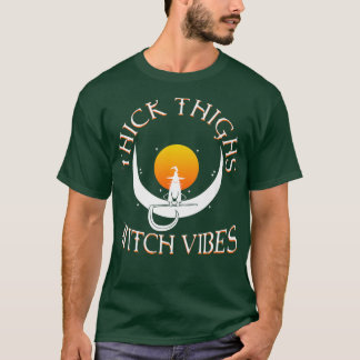 T-shirt Vibes sorcières épaisses de cuisses 576