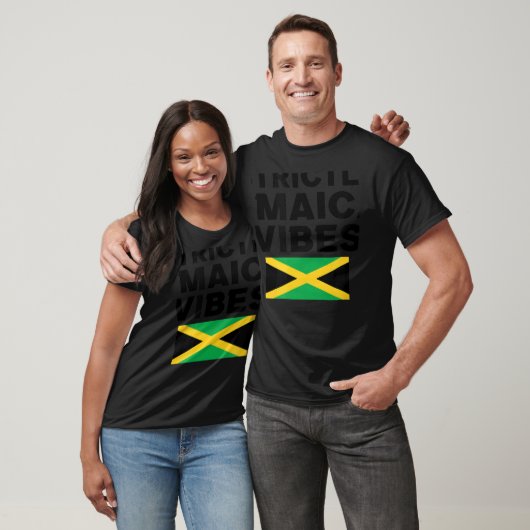 T-shirt Vibes strictement jamaïcaines Jamaïque West Indian (Unisexe)