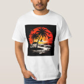 T-shirt Vibes tropicales (Devant)