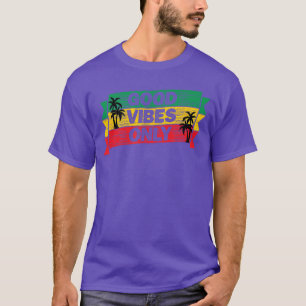 T-shirt Vibes Uniquement Rasta Drapeau Musique Reggae Rast