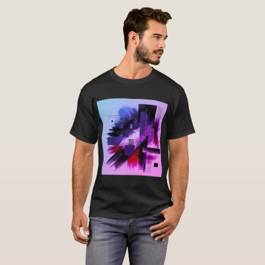 T-shirt Vibes urbaines (Devant entier)