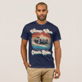 T-shirt Vibes vintages, Classic Rides Retro (Devant entier)