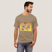 T-shirt Vibrant Colourful Art Tee (Devant entier)