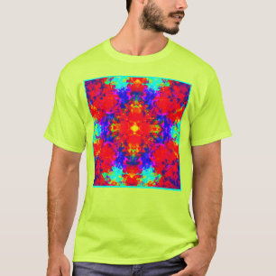 T-shirt Vibrant Couleurs vives Art Motif