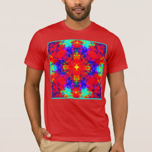T-shirt Vibrant Couleurs vives Art Motif