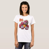 T-shirt Vibrant Dragon Fruit Roars (Devant entier)