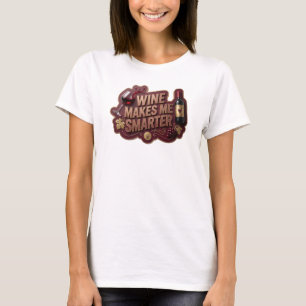 T-shirt Vibrant Gold VIN ME REND PLUS INTELLIGENT Tee pers