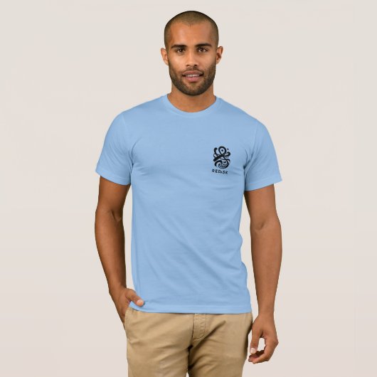 T-shirt Vibrant Gradient Typographical Create Heroes  (Devant entier)