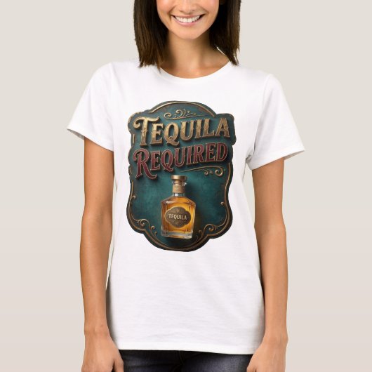 T-shirt vibrant or Tequila requis (Devant)