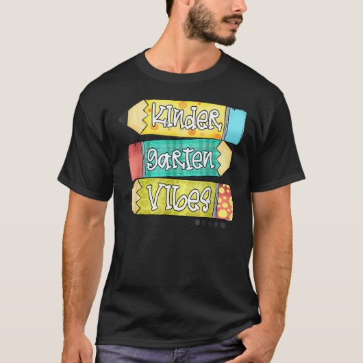 T-shirt vibrant pour professeur d'école maternelle (Devant)