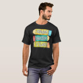 T-shirt vibrant pour professeur d'école maternelle (Devant entier)