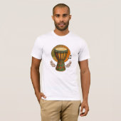 T-shirt Vibrant Tribal Rhythm (Devant entier)