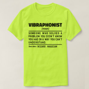 T-shirt Vibraphoniste Noun Percussion Instrument Lover Coo