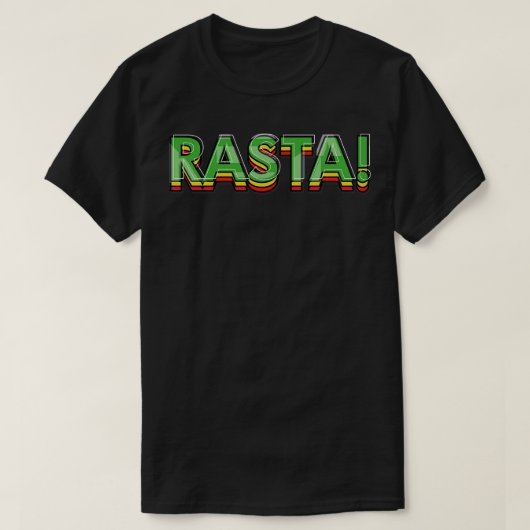 T-shirt Vibration Rastaman 1 (Design devant)