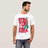 T-shirt Vibrations de New York (Devant entier)