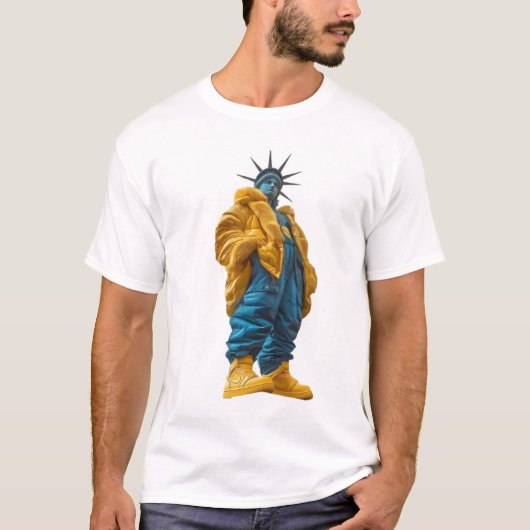 T-shirt Vibrations de New York (Devant)