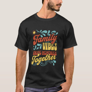 T-shirt Vibrations Familiales Création de Souvenirs Réunio
