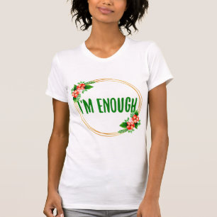 T-shirt vibrations positives pour l'acceptation de la vie