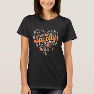 T-shirt Vibrations Sombres En Forme De Coeur Saison Sombre