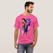 T-shirt Vic Wemby Low Poly (Devant entier)