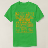T-SHIRT VICE-ASSISTANTE PRINCIPAL NICE DESIGN 2017 3 (Design devant)