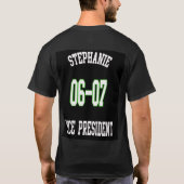 T-shirt Vice-président (Dos)