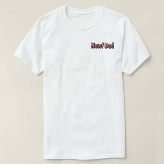 T-shirt ViceNewfDad (Design devant)