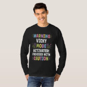 T-shirt VICKY Personalized Name Funny Cute Custom VICKY Na (Devant entier)